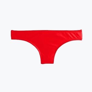 J Crew Red Bikini Bottom